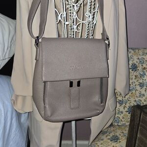 Prada Gray Crossbody